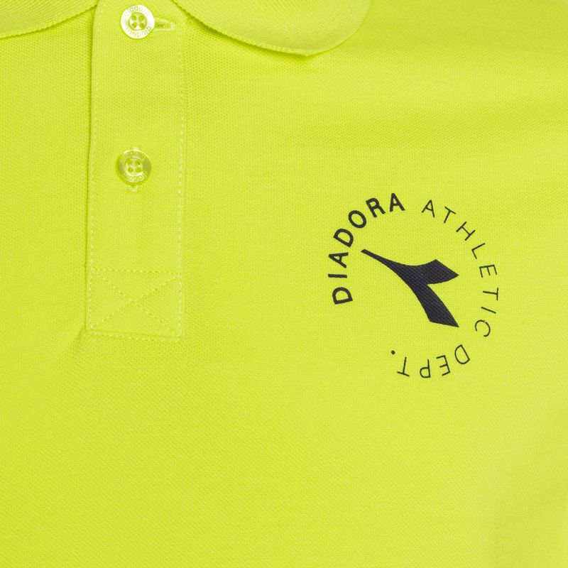 Vyriški polo marškinėliai Diadora Essential Sport giallo enotera 3