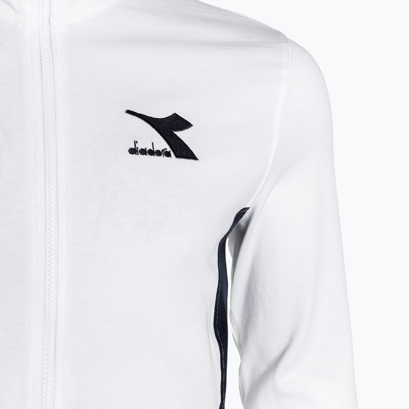 Vyriškas sportinis kostiumas Diadora Tracksuit FZ Core bianco ottico 9