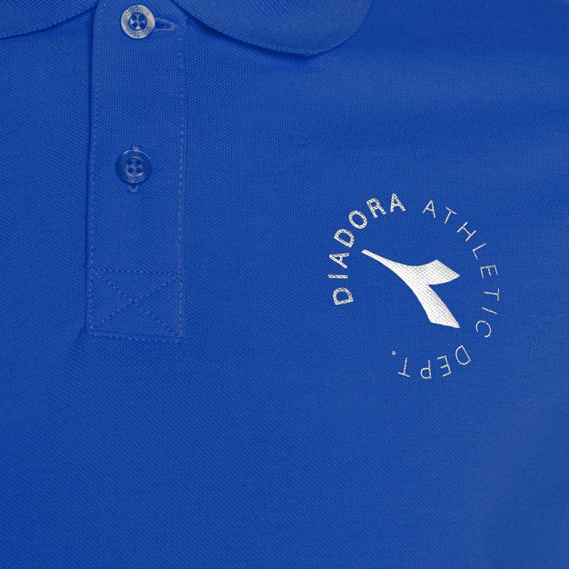 Vyriški polo marškinėliai Diadora Essential Sport blu lapis 3