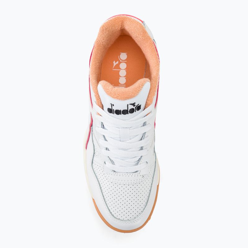 Batai Diadora Winner bianco/rosa pesca pallida 6