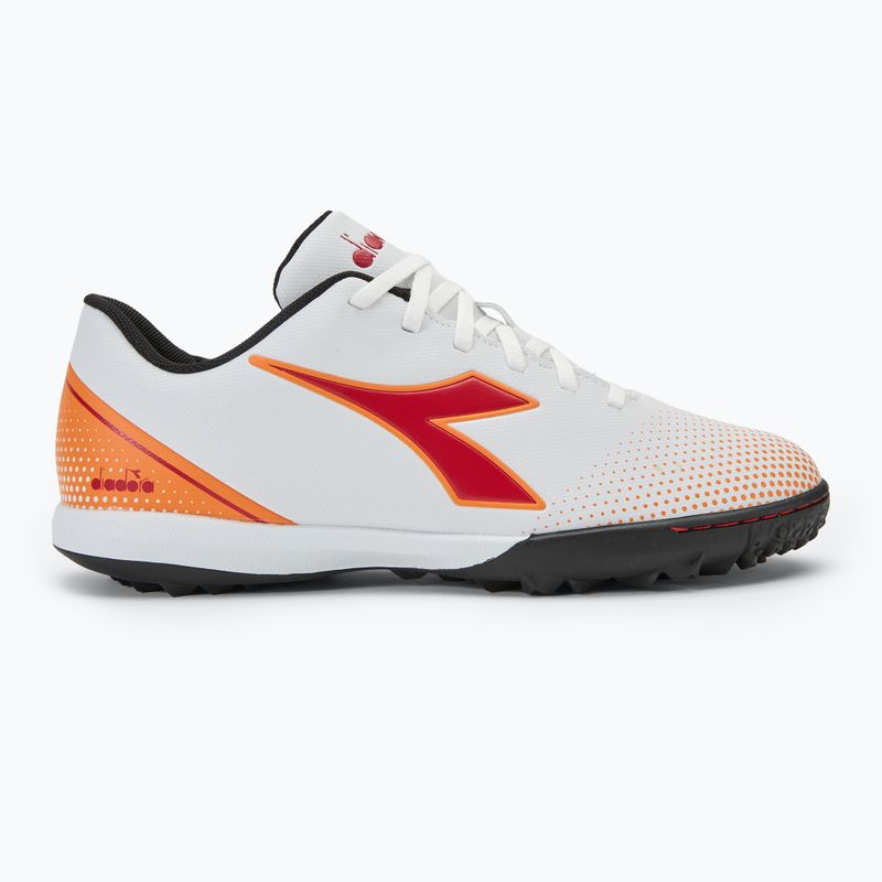 Vyriški futbolo batai Diadora Pichichi 7 TFR white/chili pepper/russet orange 2