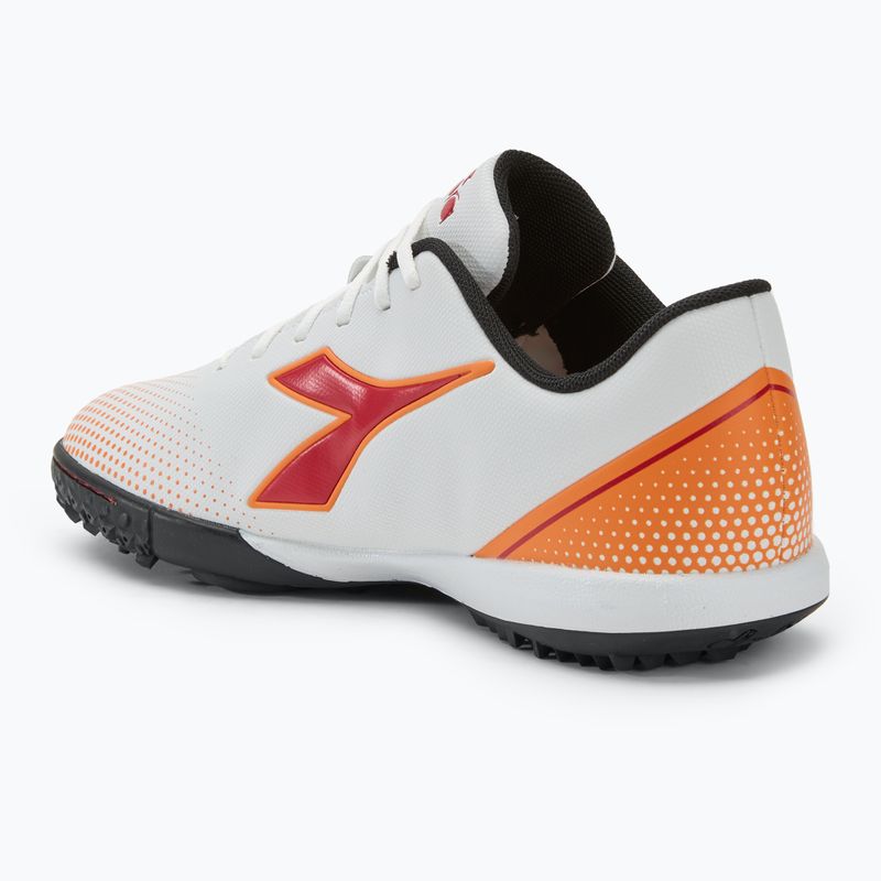 Vyriški futbolo batai Diadora Pichichi 7 TFR white/chili pepper/russet orange 3