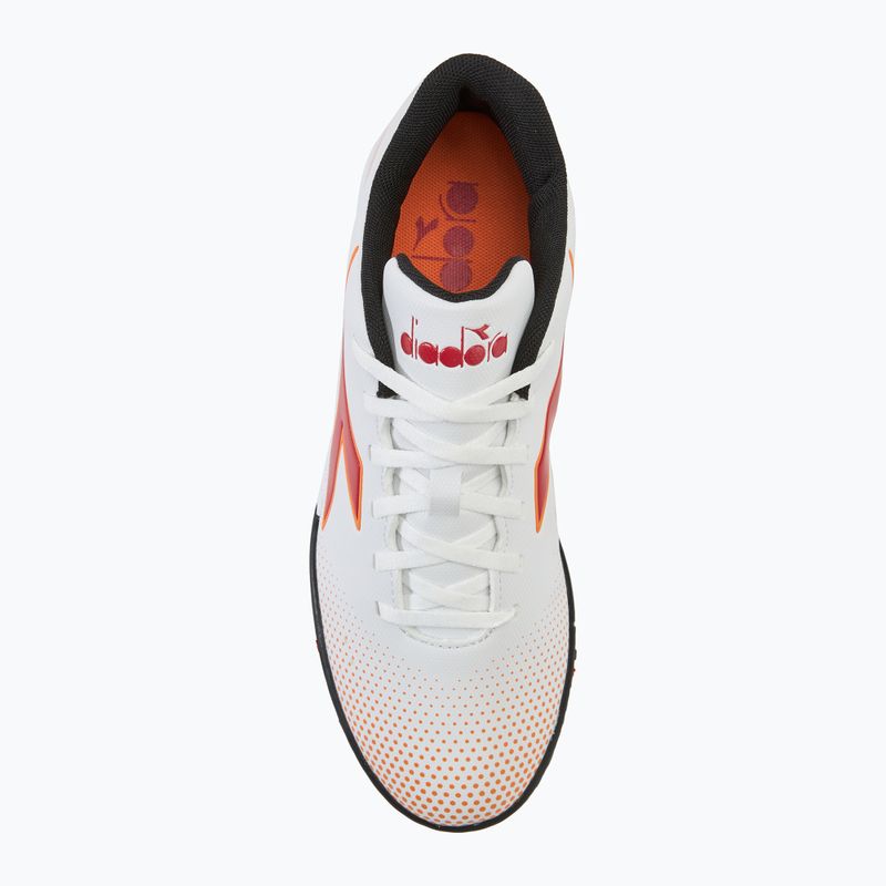 Vyriški futbolo batai Diadora Pichichi 7 TFR white/chili pepper/russet orange 5