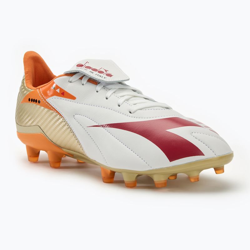 Vyriški futbolo batai Diadora Maximus Elite ITA T SLX white/chili pepper/russet orange