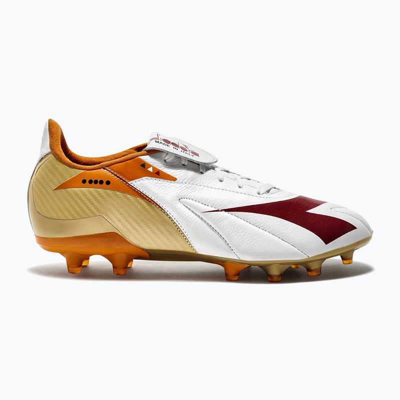 Vyriški futbolo batai Diadora Maximus Elite ITA T SLX white/chili pepper/russet orange 8