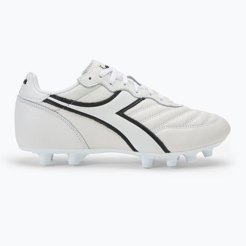 Vyriški futbolo batai Diadora Brasil LT+ MDPU white/black 2