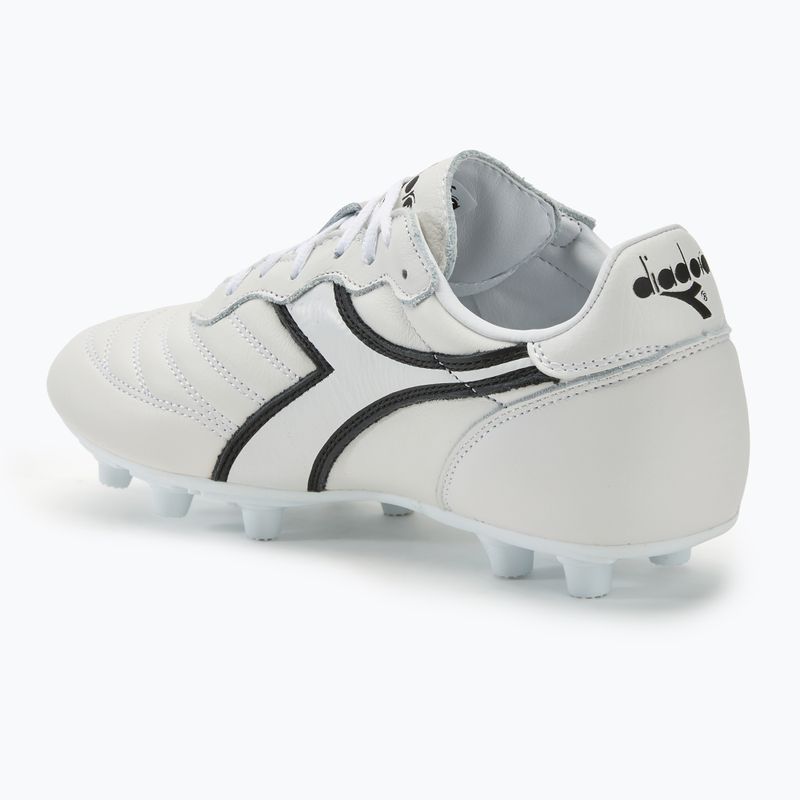 Vyriški futbolo batai Diadora Brasil LT+ MDPU white/black 3
