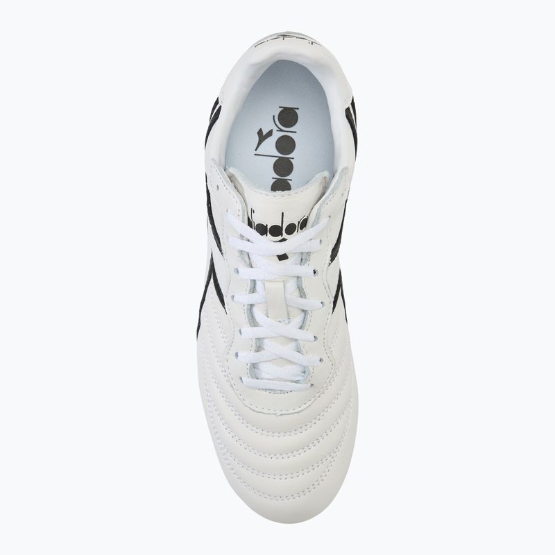 Vyriški futbolo batai Diadora Brasil LT+ MDPU white/black 5