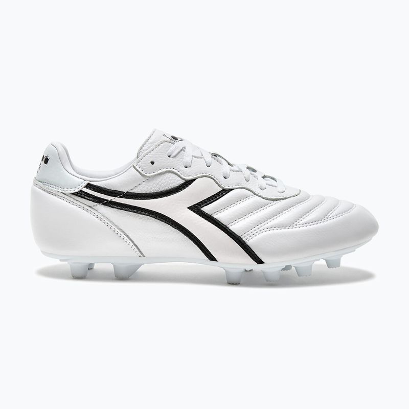Vyriški futbolo batai Diadora Brasil LT+ MDPU white/black 8
