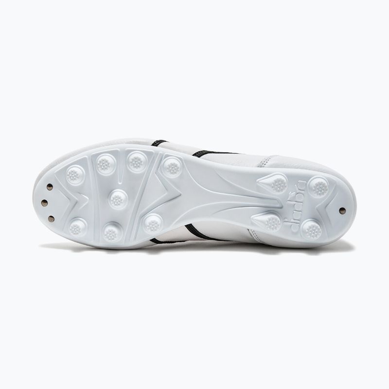 Vyriški futbolo batai Diadora Brasil LT+ MDPU white/black 11