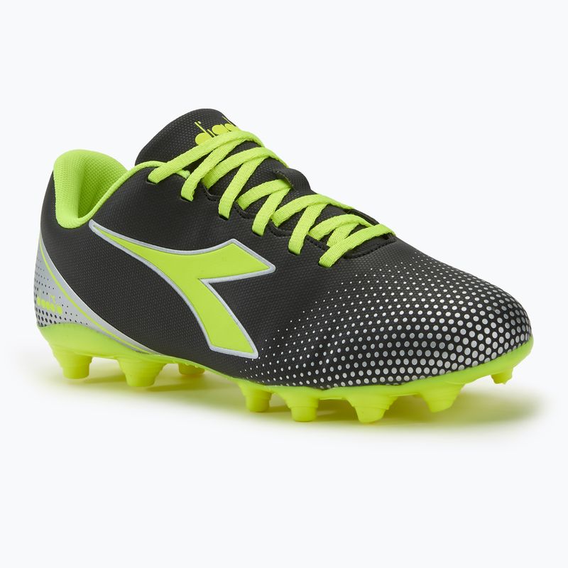 Vyriški futbolo batai Diadora Pichichi 7 MG14 black/yellow fl dd/silver dd