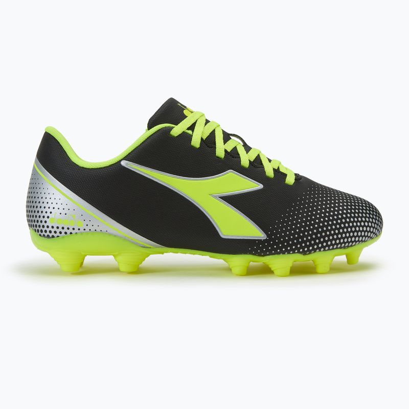 Vyriški futbolo batai Diadora Pichichi 7 MG14 black/yellow fl dd/silver dd 2