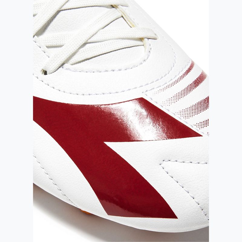 Vyriški futbolo batai Diadora Maximus Elite R LPU white/chili pepper/russet orange 12