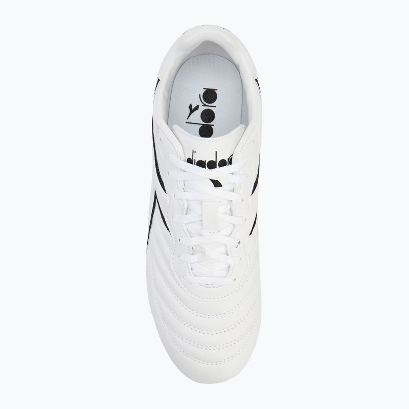 Vyriški futbolo batai Diadora Brasil R LPU white/black 5