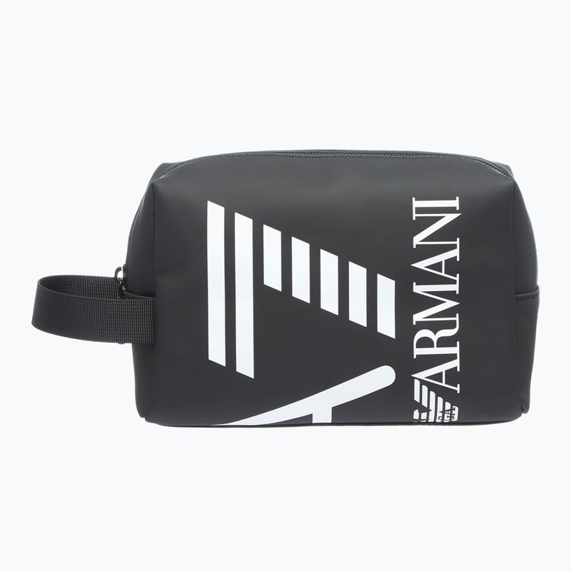 EA7 "Emporio Armani Train Beauty" 2 l juodos/baltos spalvos kosmetinė su logotipu 2