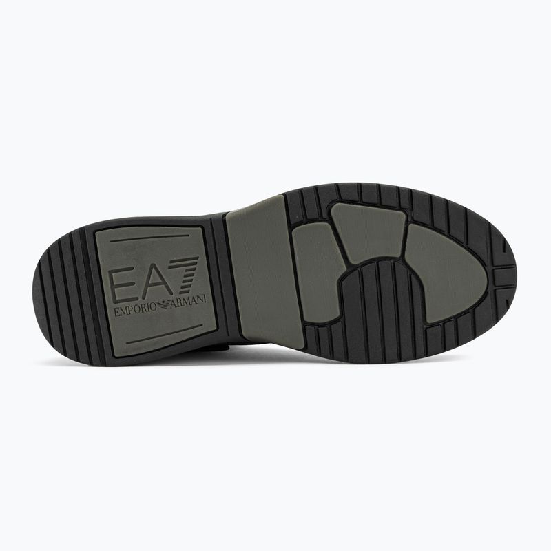 Batai EA7 Emporio Armani Basket Mid triple black/gold 4