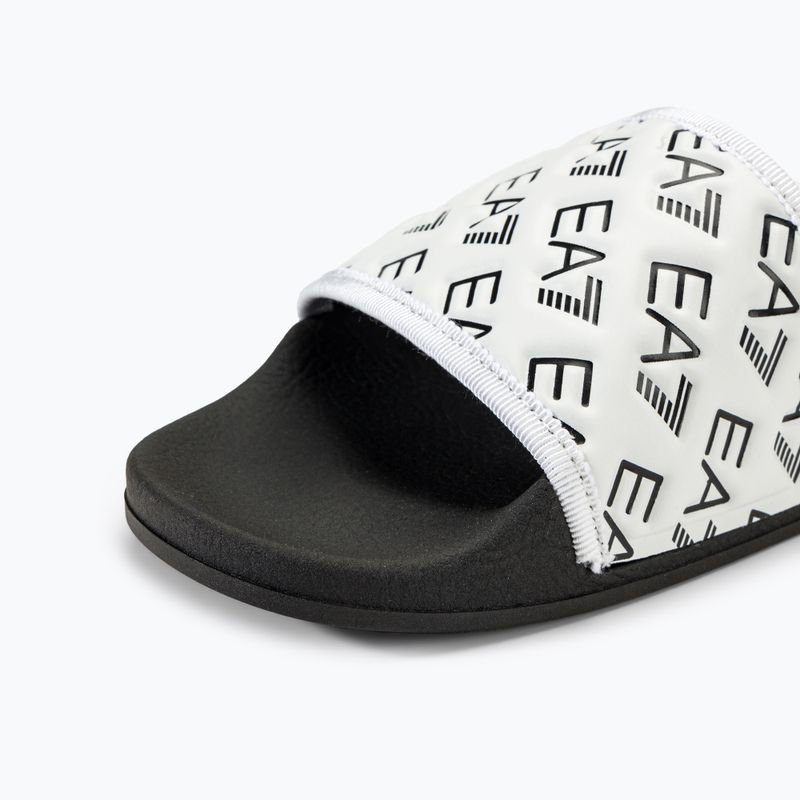 Šlepetės EA7 Emporio Armani Water Sports All Over white/black 7