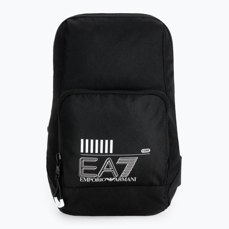 EA7 Emporio Armani Train Core 2,5 l juodas/baltas maišelis su logotipu