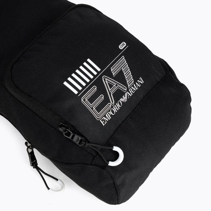 EA7 Emporio Armani Train Core 2,5 l juodas/baltas maišelis su logotipu 4