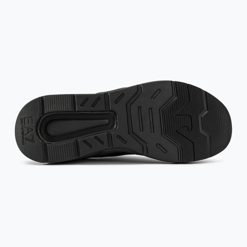Batai EA7 Emporio Armani Ace Runner triple black/silver 4