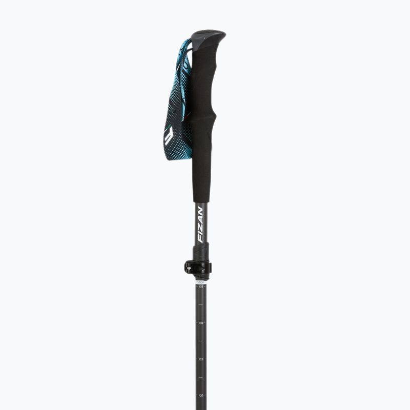 Žygio lazdos Fizan Ultrax Carbon light blue 2