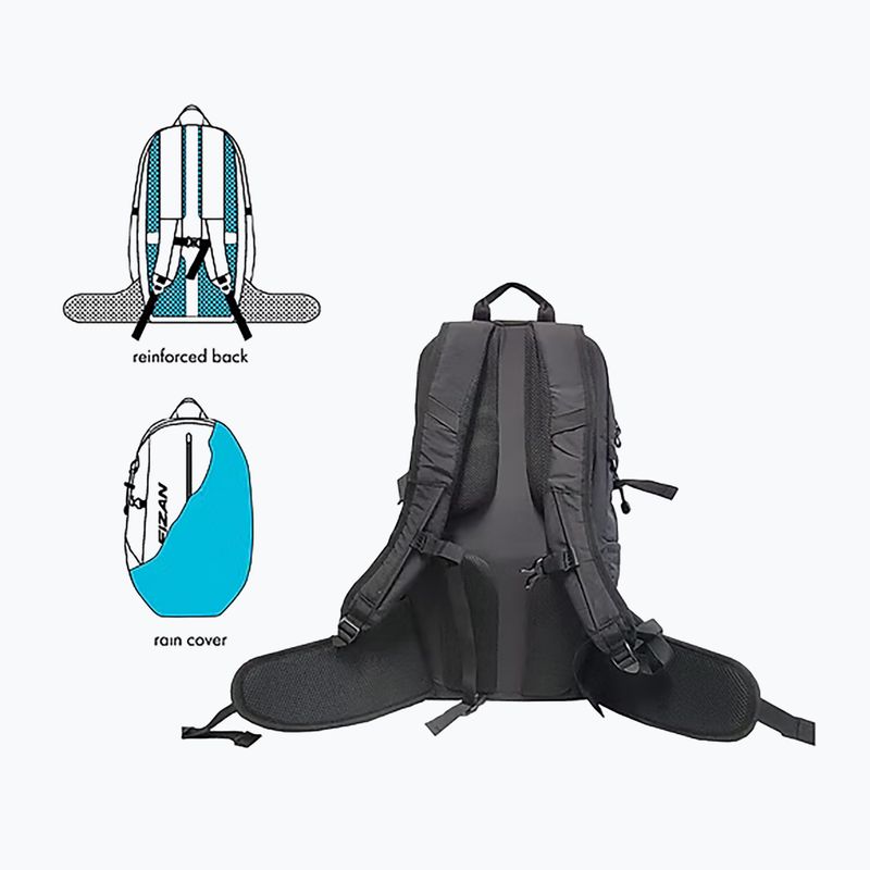Turistinė kuprinė Fizan Active 28 l black 3