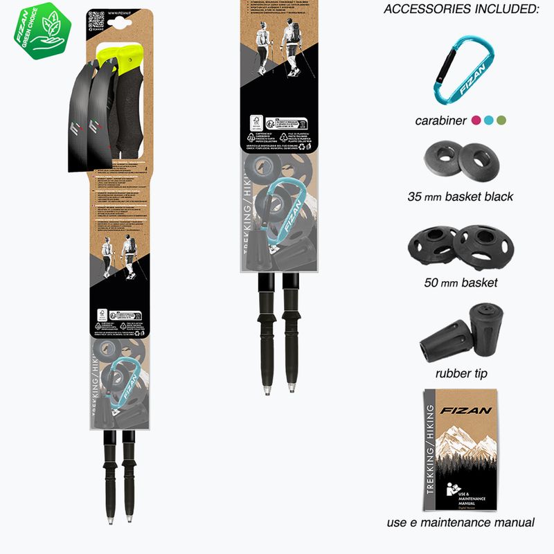 Lazdos Fizan Compact Pro yellow 7