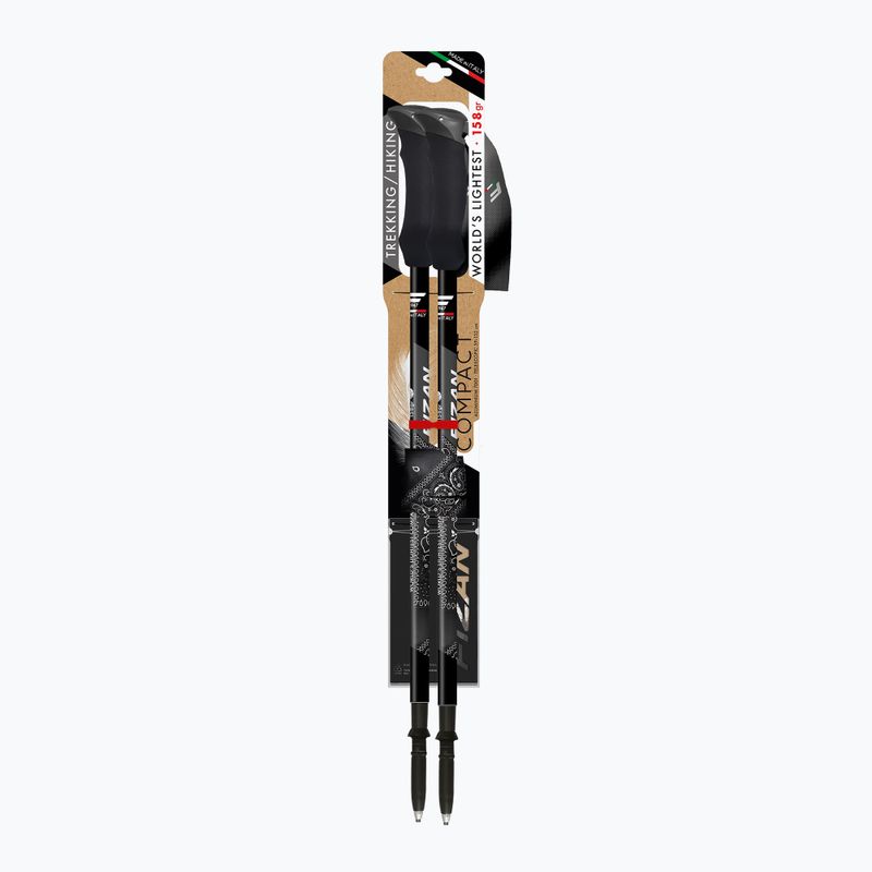 Žygio lazdos  Fizan Compact MS black 3