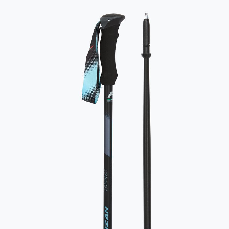 Žygio lazdos  Fizan Compact Tech light blue 3