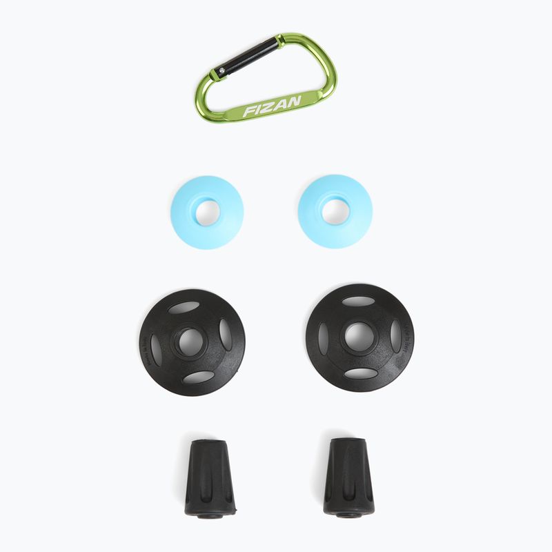 Žygio lazdos  Fizan Compact Tech light blue 7
