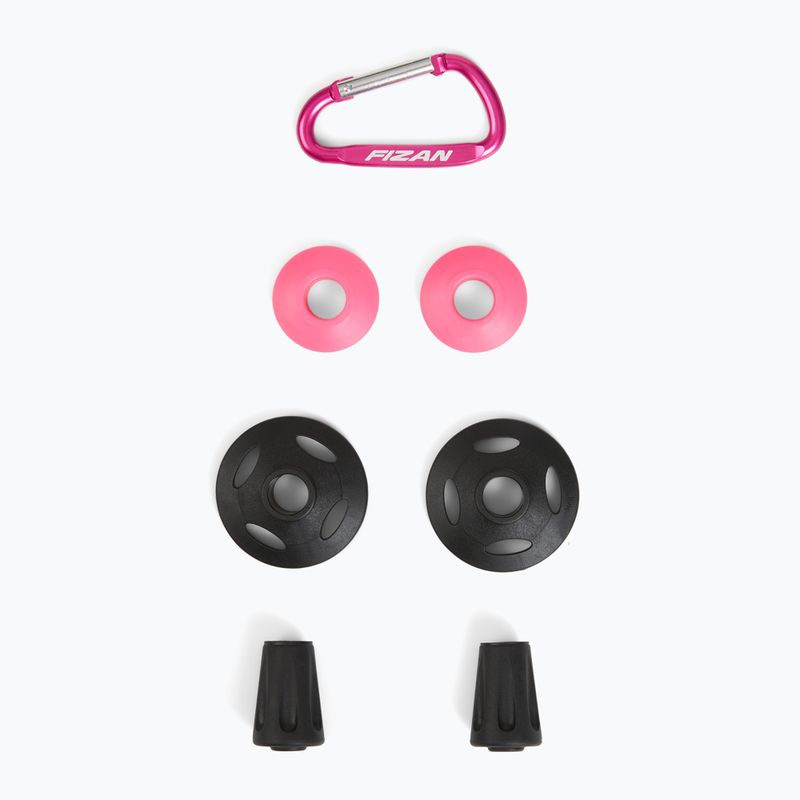 Žygio lazdos  Fizan Compact Tech pink 7