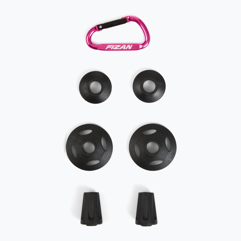Žygio lazdos  Fizan Trek Pro grey/yellow 7