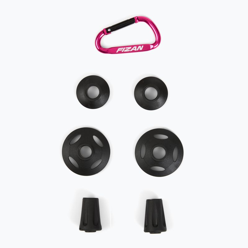 Žygio lazdos  Fizan Trek Pro L dark red 7