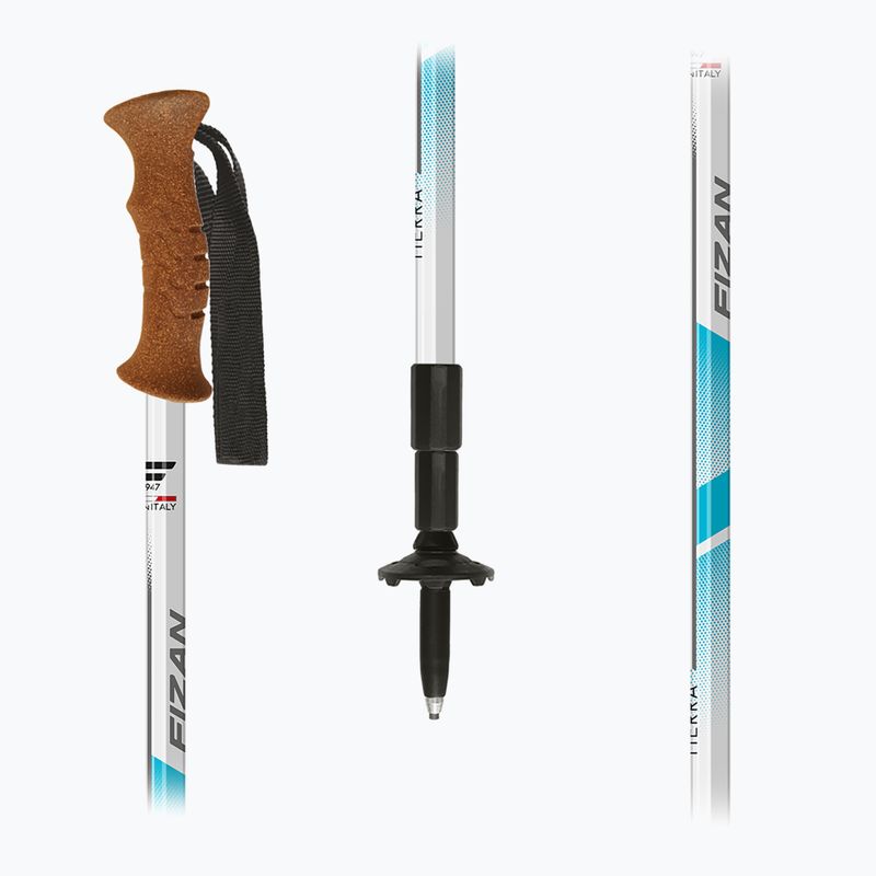 Žygio lazdos Fizan Tierra light blue 5
