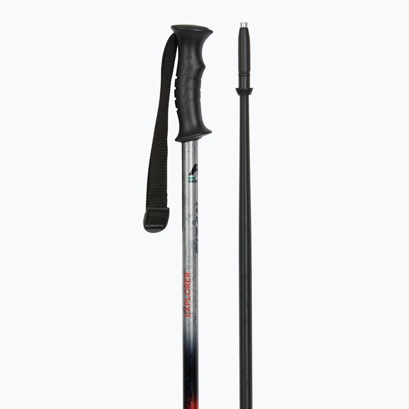 Žygio lazdos Fizan Explorer beige/red 3