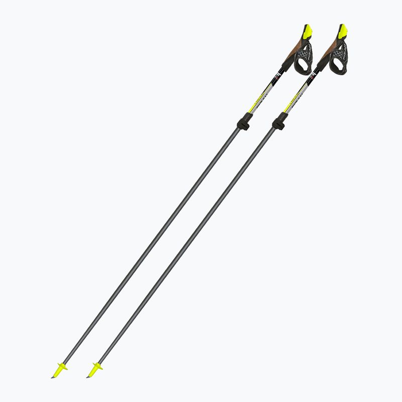 Šiaurietiško ėjimo lazdos Fizan Carbon Pro yellow