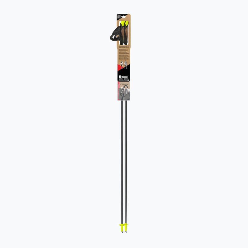 Šiaurietiško ėjimo lazdos Fizan Carbon Pro yellow 4
