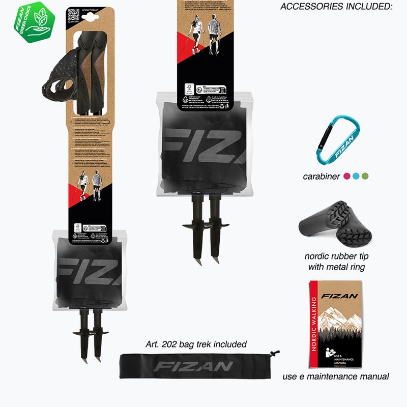 Šiaurietiško ėjimo lazdos Fizan R-Evolution beige 5