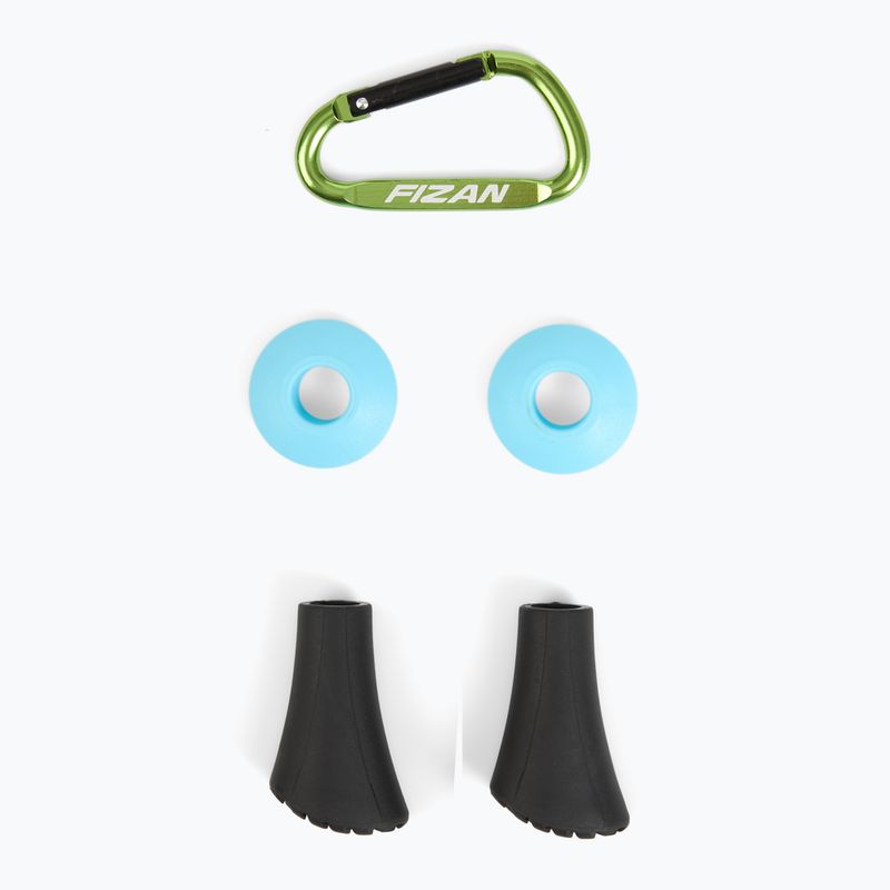 Šiaurietiško ėjimo lazdos Fizan Speed light blue 7