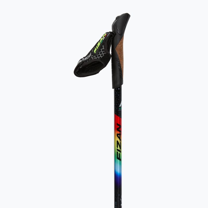 Šiaurietiško ėjimo lazdos Fizan Speed Junior rainbow 2