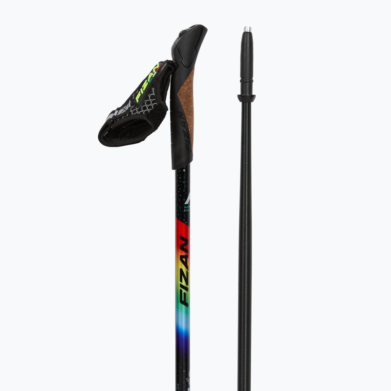 Šiaurietiško ėjimo lazdos Fizan Speed Junior rainbow 3