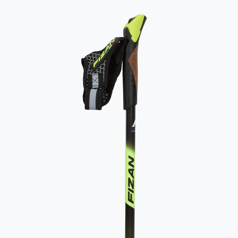 Šiaurietiško ėjimo lazdos Fizan Carbon Race yellow 2