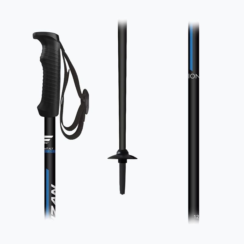Slidžių lazdos Fizan Action black/blue 2