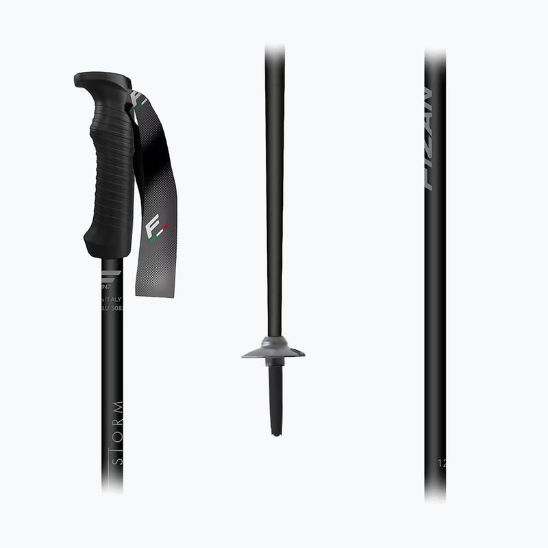 Slidžių lazdos Fizan Storm black/grey 2
