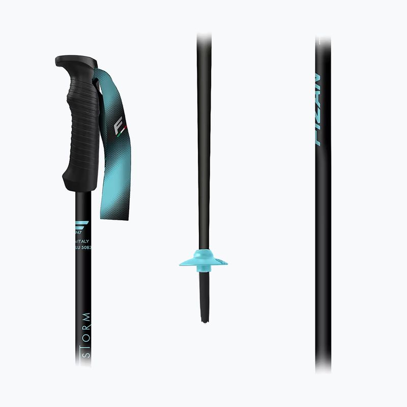 Slidžių lazdos Fizan Storm black/blue 2
