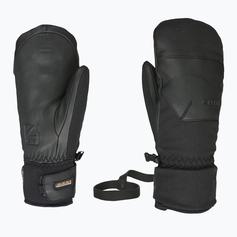 Vaikiškos slidinėjimo pirštinės Level Vertigo Mitt Teen black