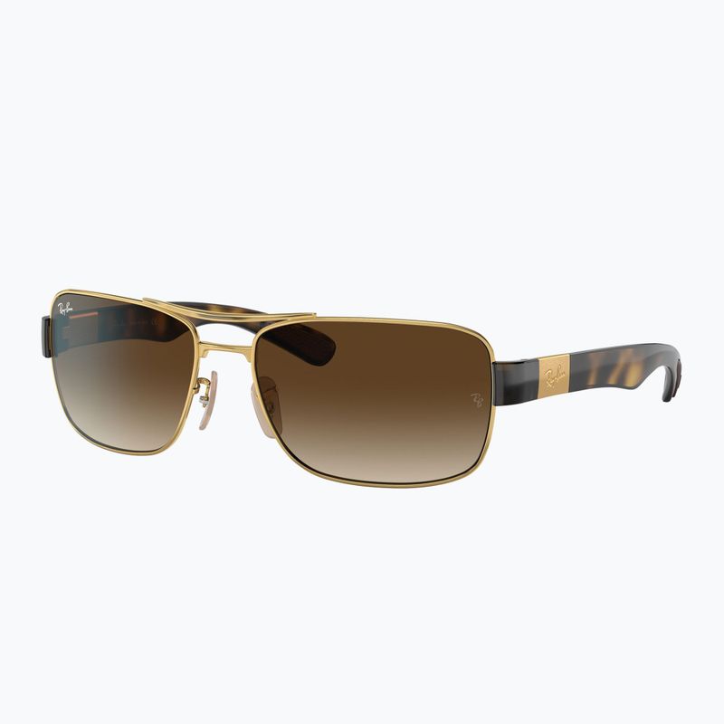 Akiniai nuo saulės Ray-Ban RB3522 arista gold/brown 4