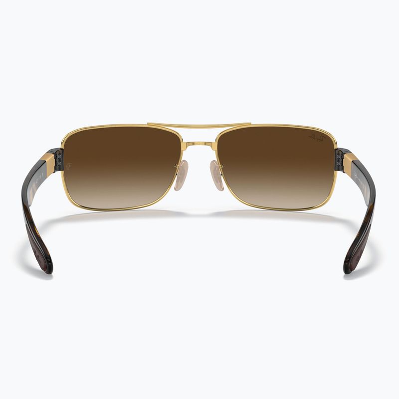 Akiniai nuo saulės Ray-Ban RB3522 arista gold/brown 5