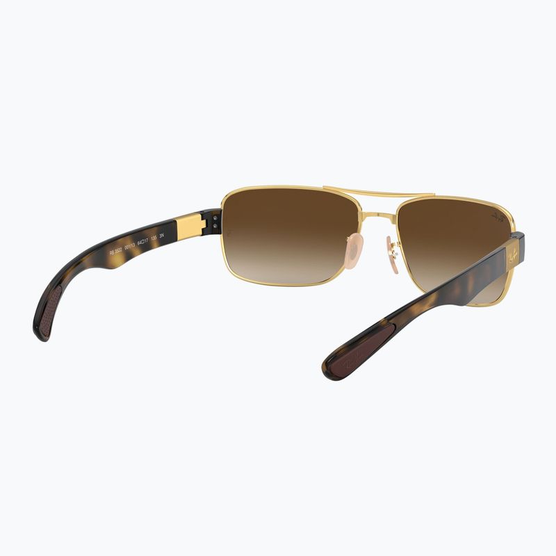 Akiniai nuo saulės Ray-Ban RB3522 arista gold/brown 6