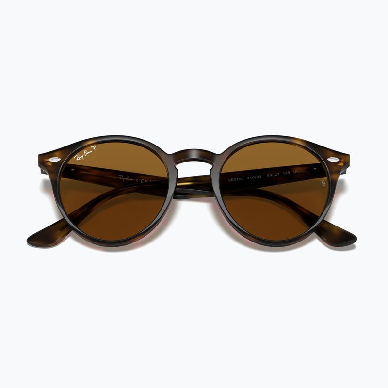 Akiniai nuo saulės Ray-Ban RB2180 light havana/brown polarized 3